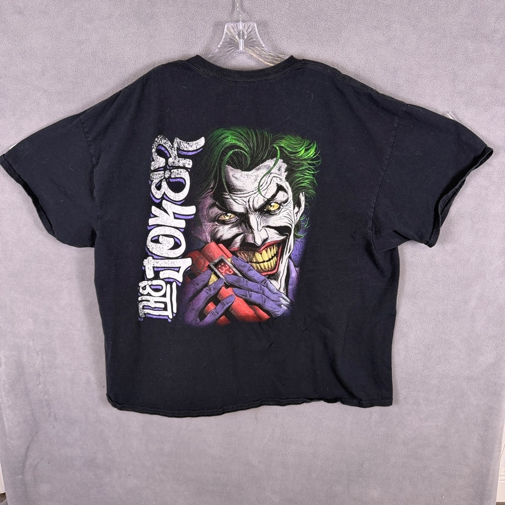 The Joker‎ Batman Villain Mens Black T-Shirt 3XL